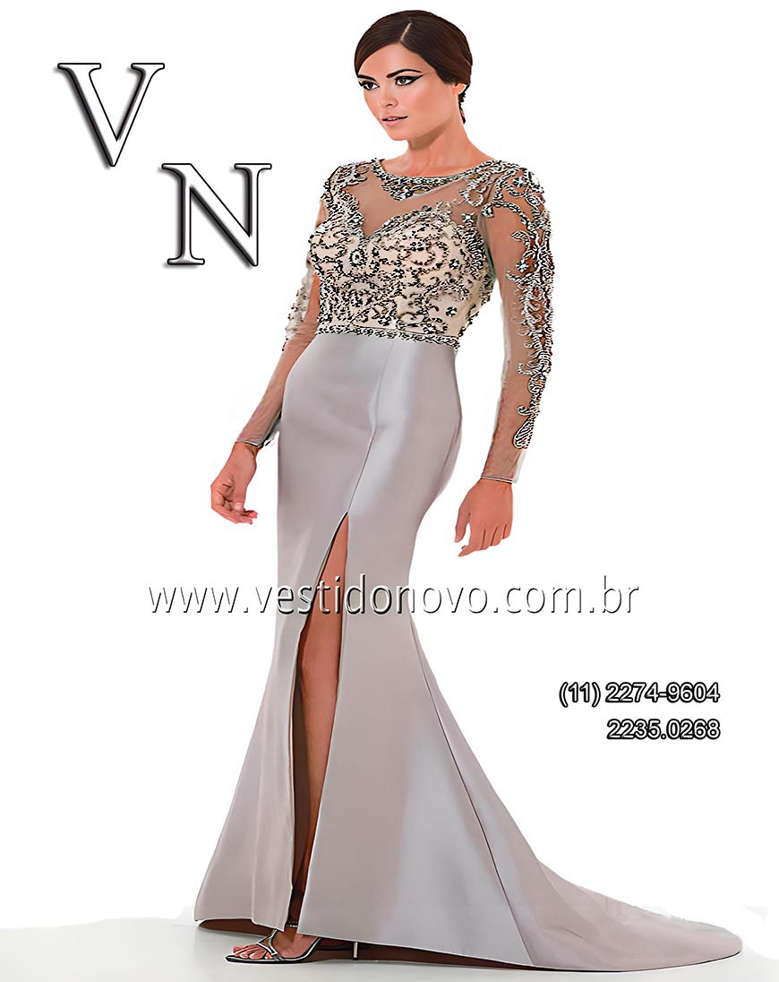 vestido me de noiva plus size em zibeliei importado cinza prata, LOJA VESTIDO NOVO zona sul , aclimao, vila mariana