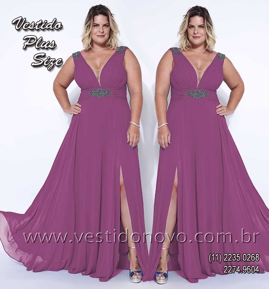 vestido roxo, lilas me de noiva plus size , LOJA VESTIDO NOVO zona sul, sp