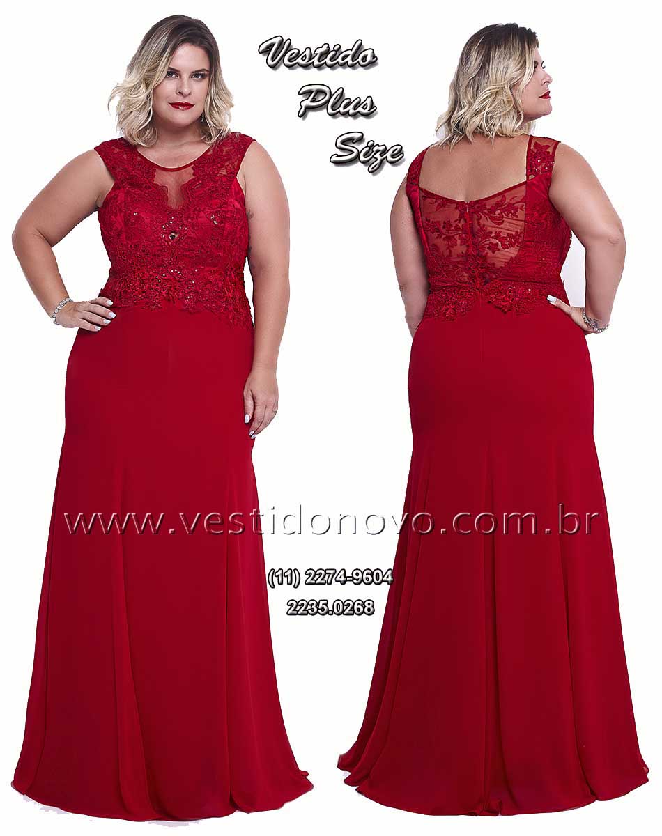 vestido plus size para mãe do noivo